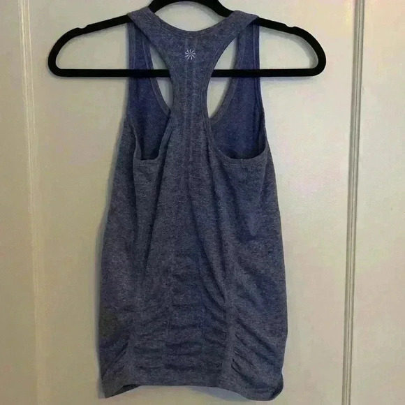 Athleta Fastest Track Racerback Tank Top, Women’s Small, Heathered Blue/Purple - Picture 2 of 7